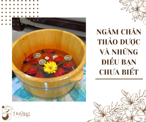 Ngâm chân thảo dược tại Dưỡng