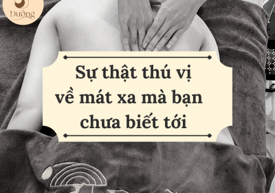 3 sự thật về mát xa có thể bạn chưa từng biết tới