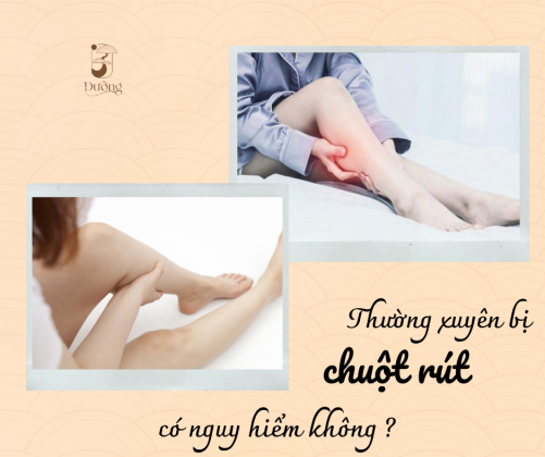 thường xuyên bị chuột rút có nguy hiểm không