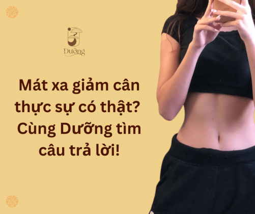 Mát xa giảm cân thực sự có thật?